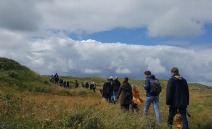 guidet tur filsø nymindegab vandre vandring vandreophold tuxen johannes larsen naturpark vesterhavet