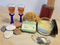 økologi sæbe hudpleje snaps vesterhav sand strand velvære bodyscrub henne strand henne mølle å