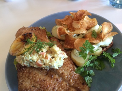 Smørrebrød henne mølle å badehotel gourmet fødevarer